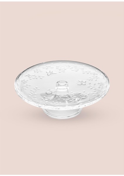 Ayaklı Pasta Kek Sunum Tabağı 30X10 cm CAM0496 fırsatları