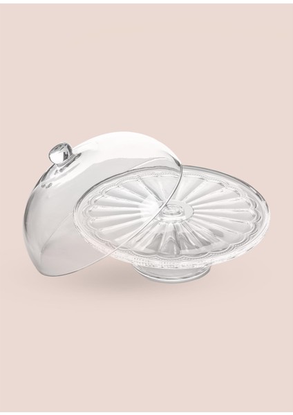 Ayaklı Pasta Kek Fanusu 30X24 cm CAM0495 modelleri