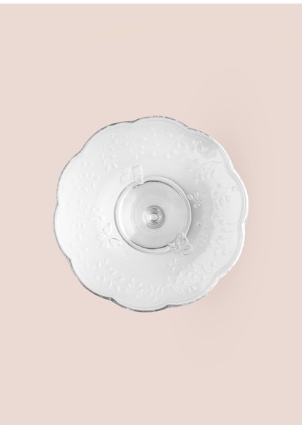 Ayaklı Cam Sunum Tabağı 20X10 cm CAM0500 indirimleri