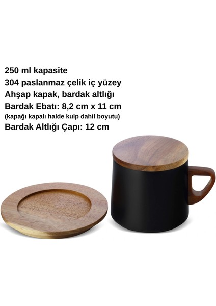 Ahşap altlıklı çelik termos bardak 250 ml kapasiteli annelere kazıma desenli termos-best mom fiyatları