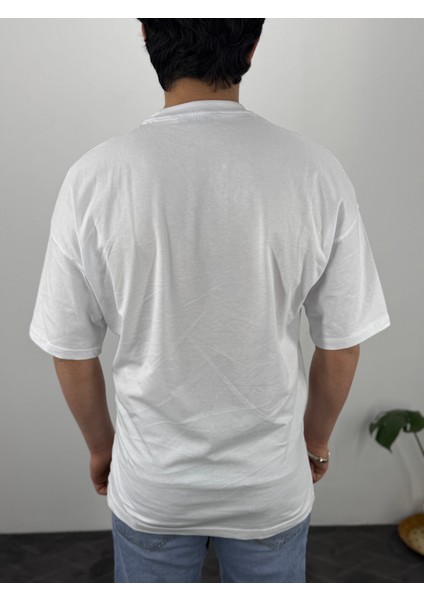 Düz Renk Oversize T-Shirt