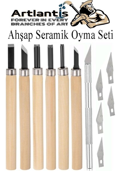 Linol Baskı Seti 1 Paket 35X50 cm Linolyum Tabaka Gri Linol Oyma Seti 6 Bıçaklı Kretuar Rulo Fırça Mürekkep Linol Baskı