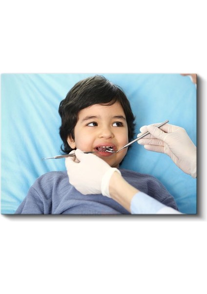 Diş Hekimi - Implant Protez Uygulaması Kanvas Tablo fiyatları