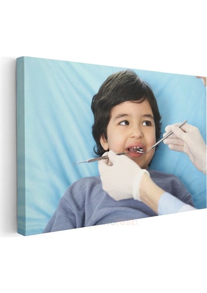 Diş Hekimi - Implant Protez Uygulaması Kanvas Tablo modelleri