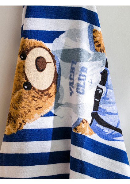 Karişik Ayı Teddy Baskılı Plaj Havlusu 70X150 cm fiyatları