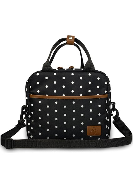 Unisex Siyah Food Bag Mama ve Çok Amaçlı Yemek Taşıma Termos Bebek Bakım Çantası fiyatları
