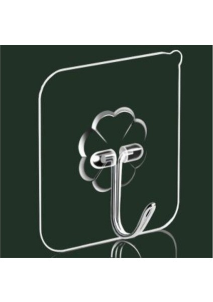 Askı Askılık 5 Adet Güçlü Şeffaf Duvar Askısı Askılığı Yapışkan Vantuz Kanca Mutfak Banyo Aksesuar fırsatları