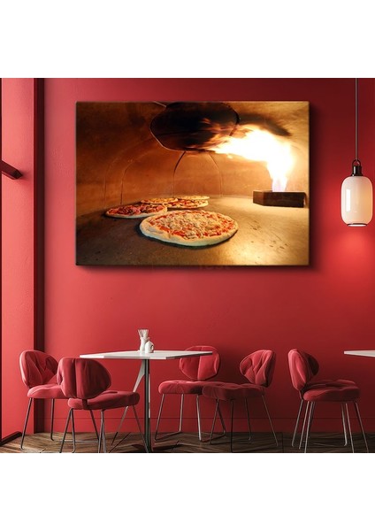 Italyan Pizzası - Taş Fırında Geleneksel Lezzet Kanvas Tablo