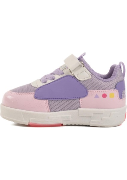 Mor Cırtlı Fileli Işıklı Erkek Çocuk Spor Ayakkabı Legos B fiyatları