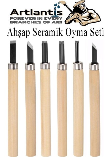 Linol Baskı Seti 1 Paket 35 x 50 cm Linolyum Tabaka Gri Linol Oyma Seti 6 Bıçaklı Rulo Fırça Mürekkep Linol Baskı Seti