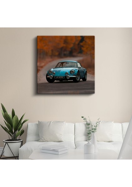 Renault Alpine A110 Klasik Araba Kanvas Tablo