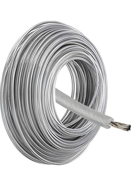 Çelik Telli 3.5 mm 23 Metre Misina Motorlu Tırpan Yuvarlak Çim Ot Biçme Teli Güçlü Performans indirimleri
