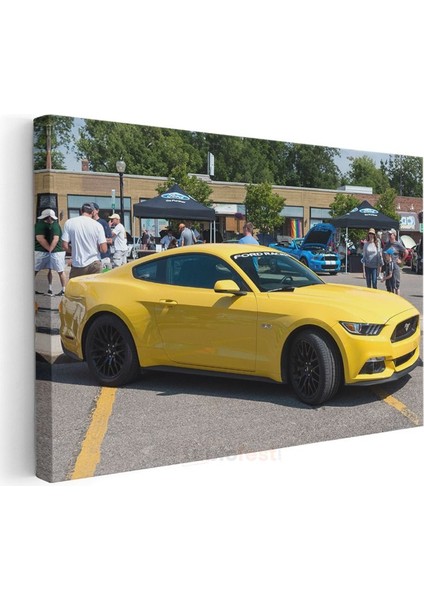 Ford Mustang Gt - Performans ve Stil Kanvas Tablo modelleri