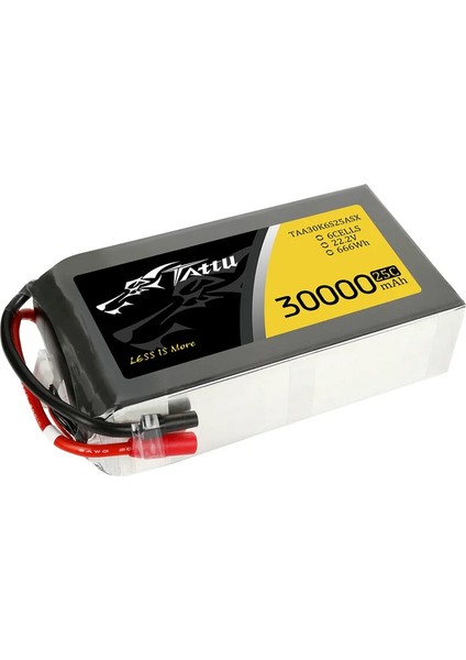 Gens Ace Tattu Lipo Batarya 6s 22.2V 30000MAH 25C