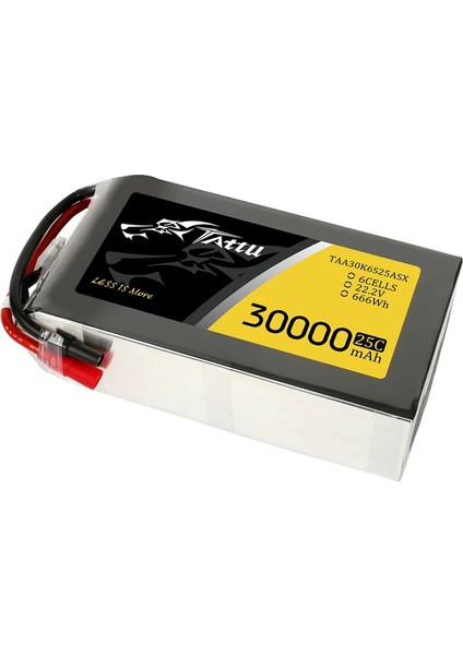 Gens Ace Tattu Lipo Batarya 6s 22.2V 30000MAH 25C