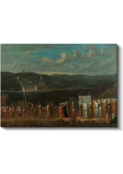 Osmanlı Sarayı - Törensel Geçit Alayı Kanvas Tablo fiyatları