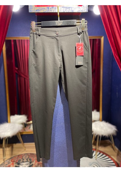 Düz Keten Pantolon