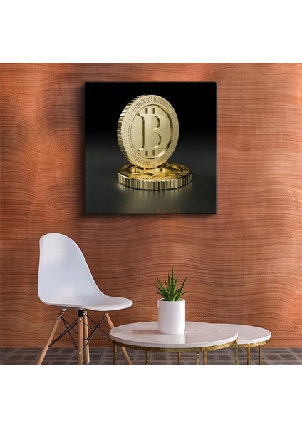 Finans Danışmanı - Bitcoin Yatırım Stratejisi Kanvas Tablo