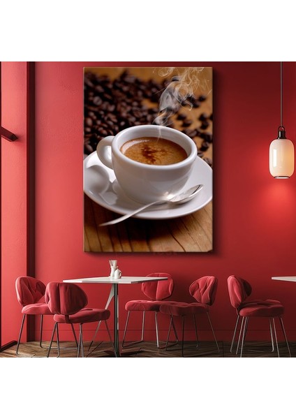 Kahve Molası - Taze Espresso Kanvas Tablo