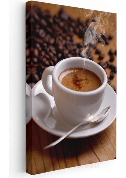 Kahve Molası - Taze Espresso Kanvas Tablo