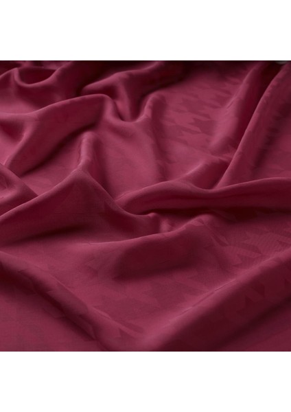 Dört Mevsim Kazayağı Desenli Monogram Şal 04390-FUŞYA fiyatları