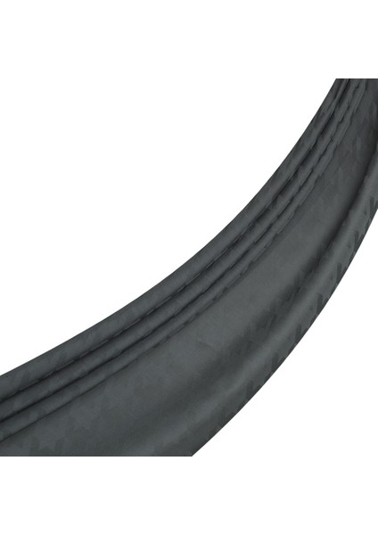 Dört Mevsim Kazayağı Desenli Monogram Şal 04390-FÜME