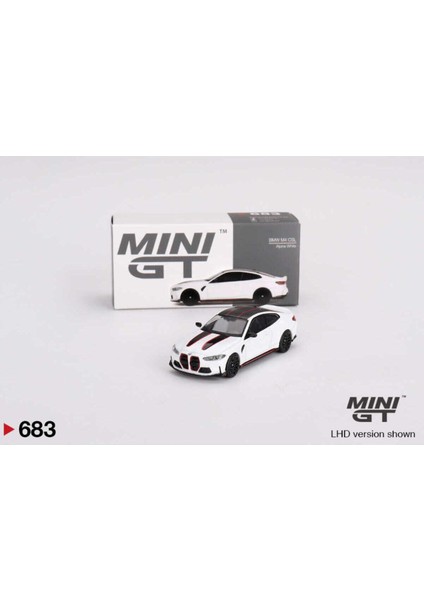 1/64 Bmw M4 Csl Alpine White MGT00683