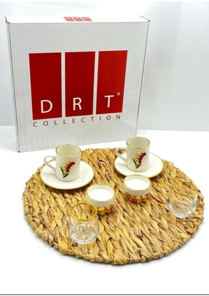 Collection Kahve Seti Lale NEMERE-DRT-6060-5