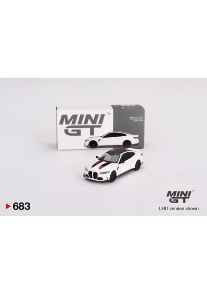 1/64 Bmw M4 Csl Alpine White NO:683