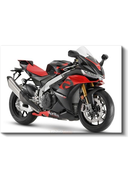 Aprilia Yarış Motoru – Dinamik Görünüm – Kanvas Tablo