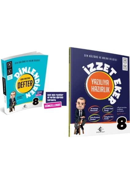 8.sınıf Lgs Dinlendiren Defter - Izzet Eker Yazılıya Hazırlık