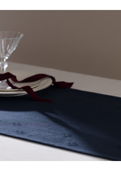 Ancella Runner - Lacivert - 45X160 cm