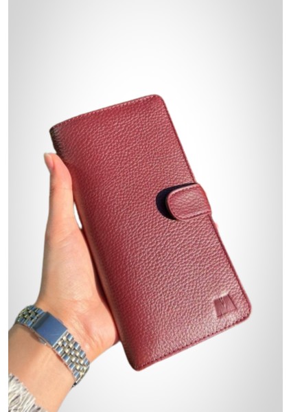 Twist 2323 Hakiki Deri Telefon Bölmeli Unisex Cüzdan
