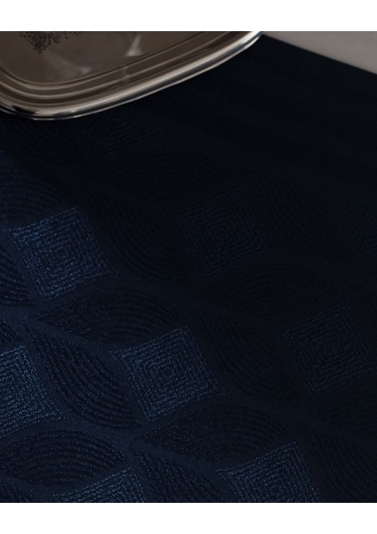 Mayenne Runner - Lacivert - 45X160 cm