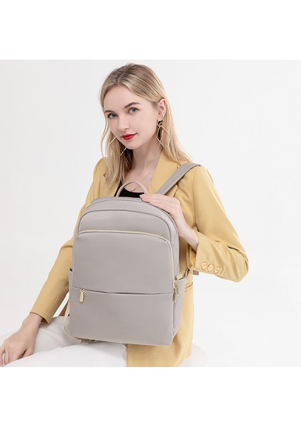 2025 Ilkbahar ve Yaz Yeni 15 Inç Dizüstü Bilgisayar Çantası Oxford Kumaş Sırt Çantası Büyük Kapasiteli Eğlence Seyahat Sırt Çantası Kadın (Yurt Dışından) fiyatları