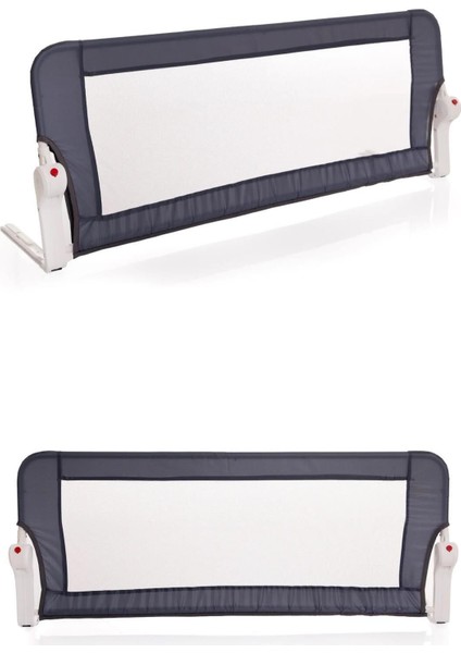Yatak Kenar Korumalığı ve Yatak Bariyeri 150 cm, Füme
