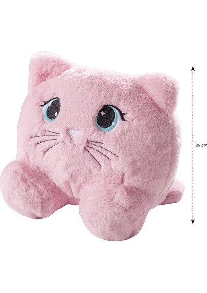 Kedi Figürlü Pelüş Bebek Kırlent 25 cm fırsatları
