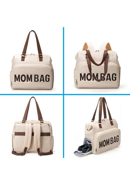 Basit Sırt Çantası Dışarı Çık Anne Çantası Çok Amaçlı Seyahat Çantası Bebek Bezi Çantası (Yurt Dışından) fiyatları