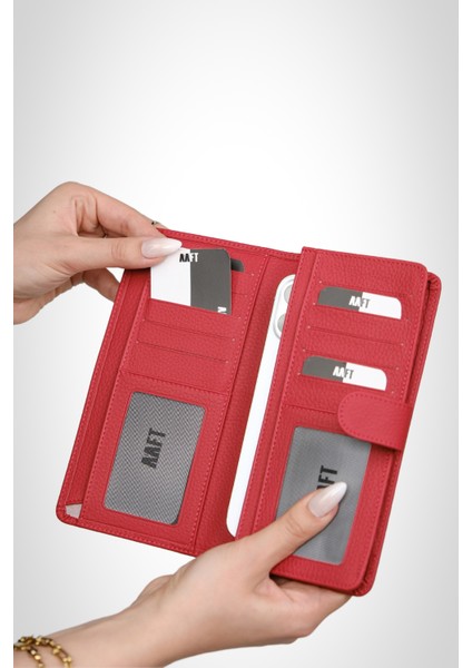 Twist 2323 Deri Telefon Bölmeli Unisex Cüzdan