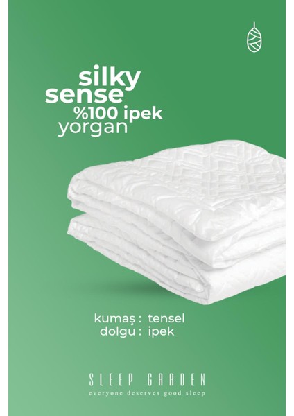 Ipek Yorgan Çift Kişilik Jüt Keten Çantalı (195X215)