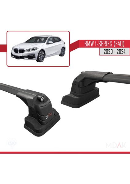 Bmw 1 Serisi (F40) 2020-2024 Arası ile Uyumlu Ace-3 Ara Atkı Tavan Barı Siyah 2 Adet modelleri