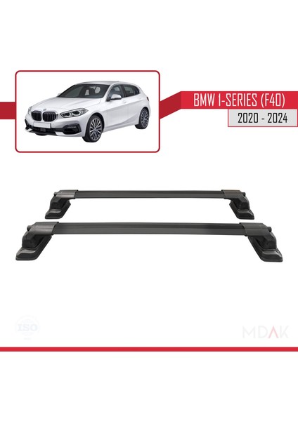 Bmw 1 Serisi (F40) 2020-2024 Arası ile Uyumlu Ace-3 Ara Atkı Tavan Barı Siyah 2 Adet fırsatları