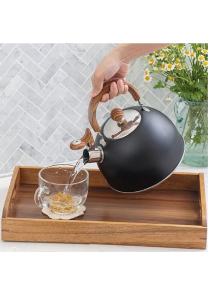 Paslanmaz Çelik Öten Düdüklü 2.5 Litre Demlik