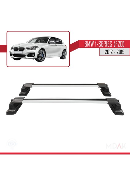 Bmw 1 Serisi (F20) 2012-2019 Arası ile Uyumlu Ace-3 Ara Atkı Tavan Barı Gri 2 Adet fırsatları