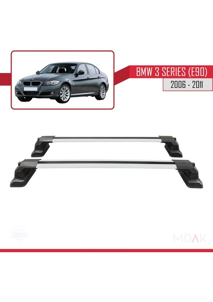 Bmw 3 Serisi (E90) 2006-2011 Arası ile Uyumlu Ace-3 Ara Atkı Tavan Barı Gri 2 Adet fırsatları