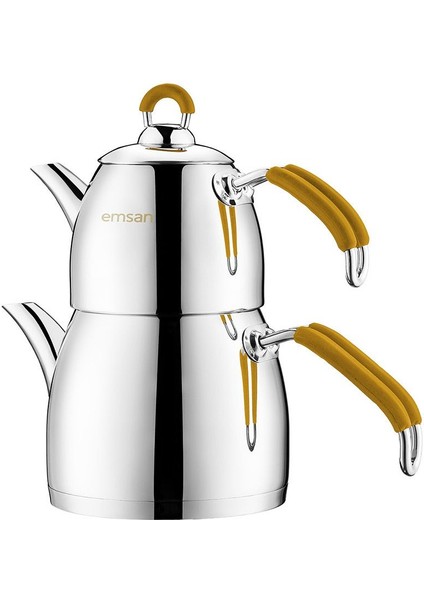 Mina Mini Çaydanlık Takımı Sarı 0.60 - 1.25lt