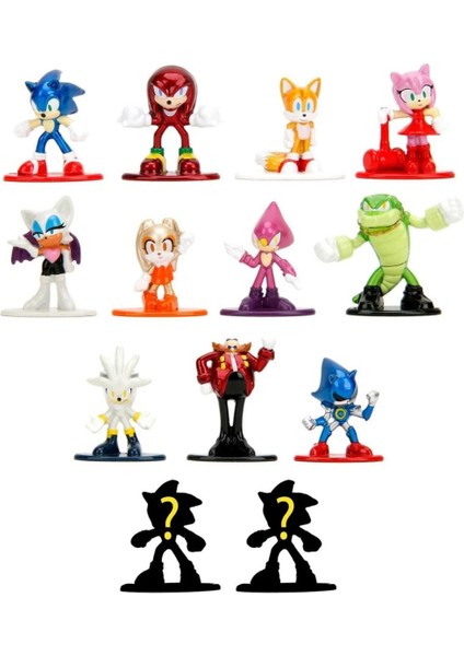 10 Adet Sonic Metal Sürpriz Paket - 10 Adet 4,19 cm - Sadece 10 Figür Gönderiliyor Lütfen Dikkat!...