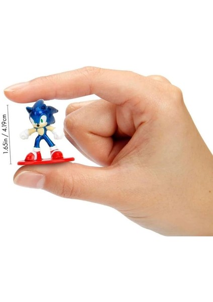 10 Adet Sonic Metal Sürpriz Paket - 10 Adet 4,19 cm - Sadece 10 Figür Gönderiliyor Lütfen Dikkat!...