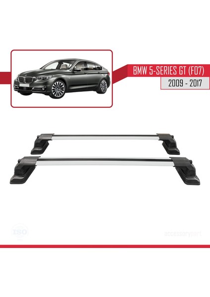 Bmw 5 Serisi Gran Turismo (F07) 2009-2017 Arası ile Uyumlu Ace-3 Ara Atkı Tavan Barı Gri 2 Adet fırsatları