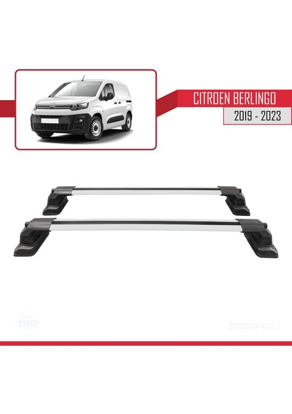 Citroen Berlingo 2019-2023 Arası ile Uyumlu Ace-3 Ara Atkı Tavan Barı Gri 2 Adet fırsatları